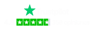 Trustpilot 4,8 sobre 5: 358 opiniones