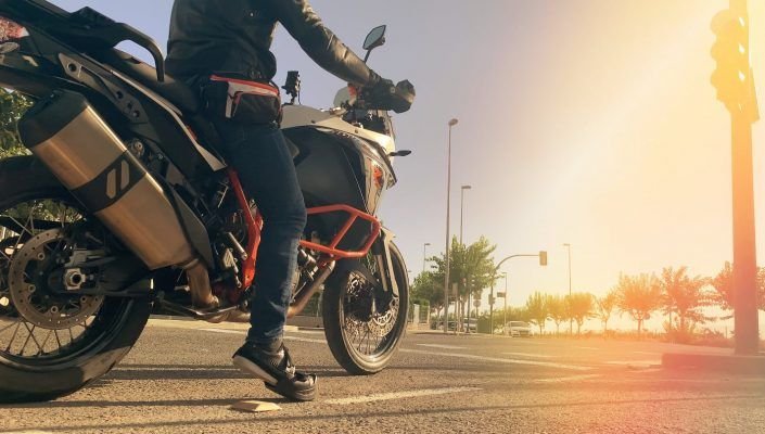 cambiare sospensione moto